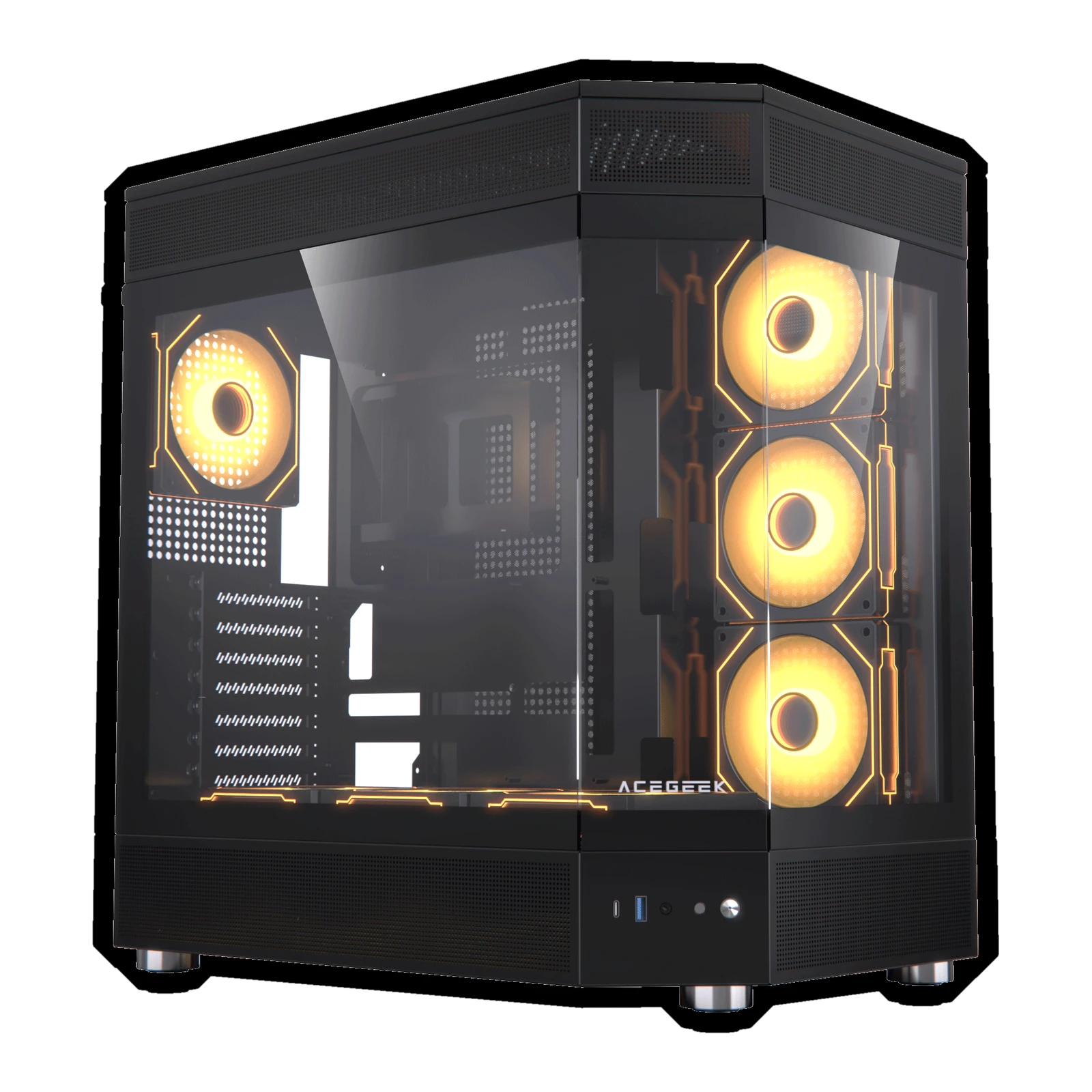 ACEGEEK MERCURY R425 Pro ARGB CASE - Black
