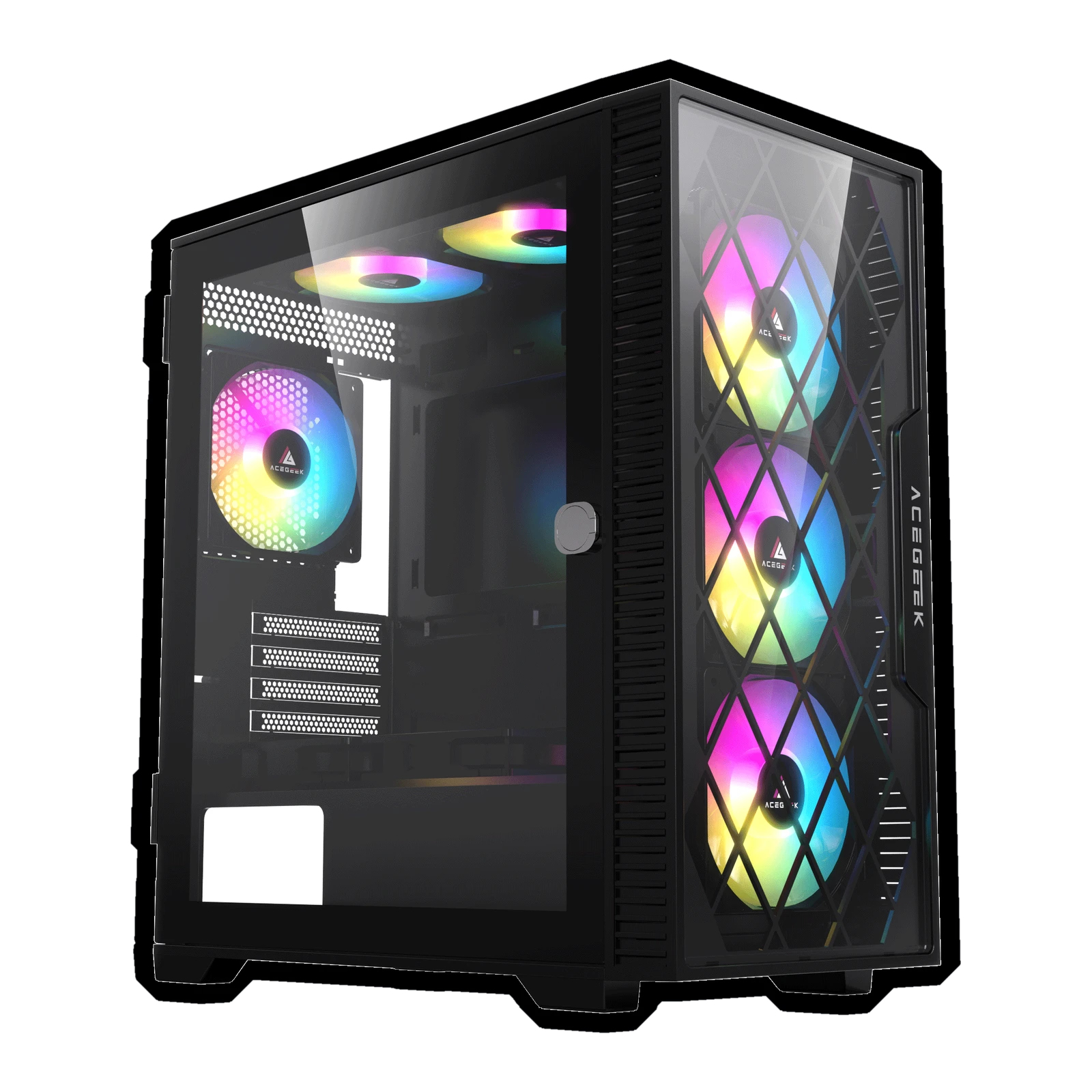ACEGEEK NEBULA ARGB CASE - Black