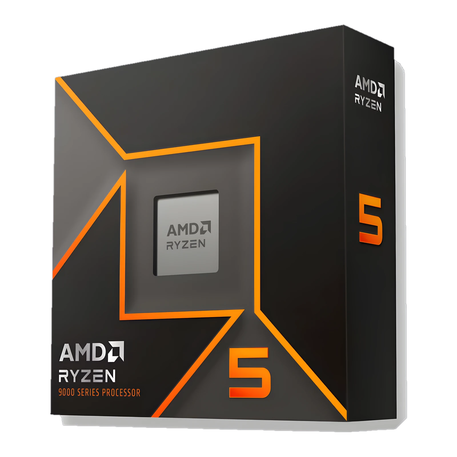 AMD Ryzen 5 9600 6-Core Processor, 5.2GHz Turbo, AM5, 38MB Cache