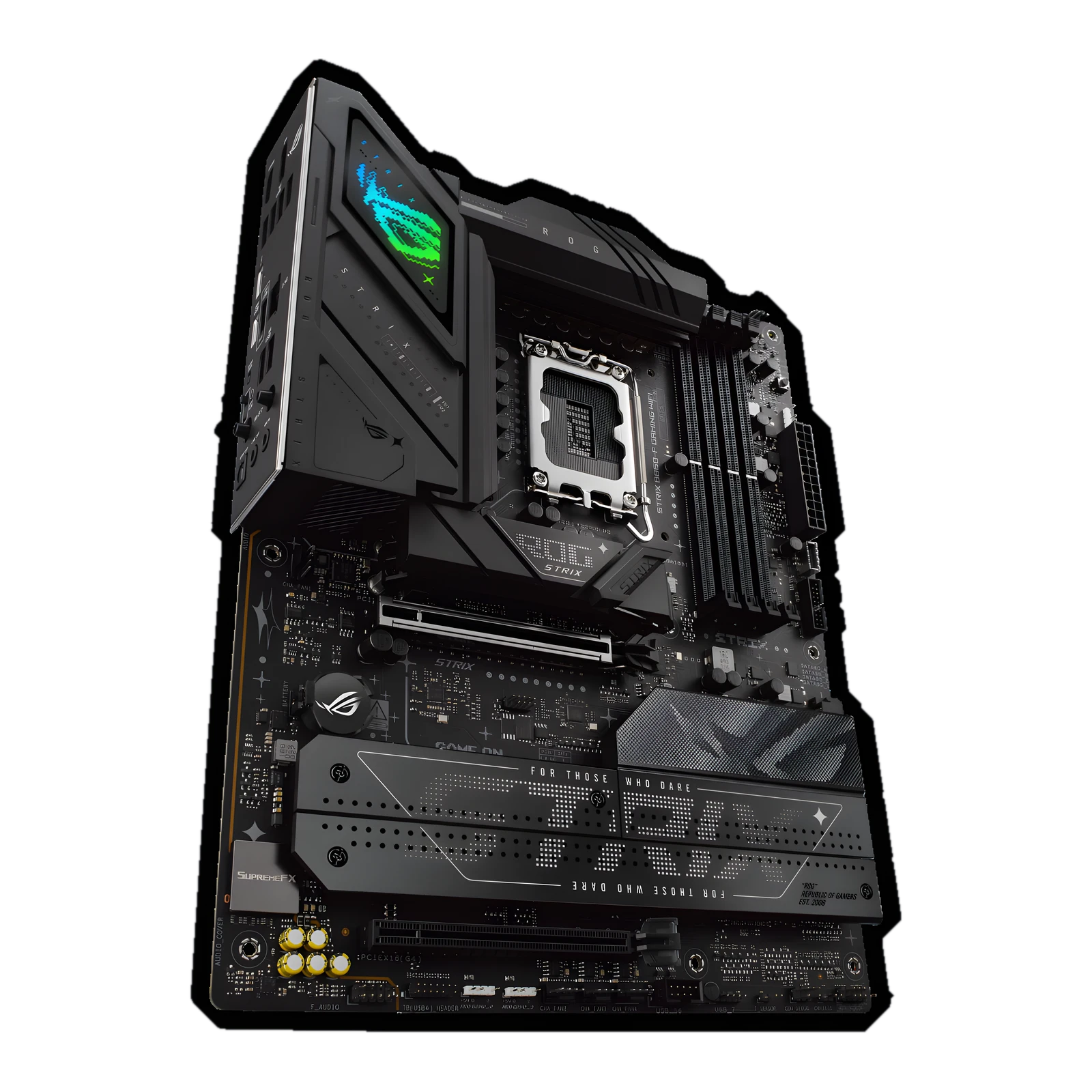 ASUS ROG STRIX B860-F GAMING WIFI DDR5 ATX Motherboard, LGA1851, Intel B860 Chipset, 4x DIMM Slots 9066MT/s, 2x PCIE (5.