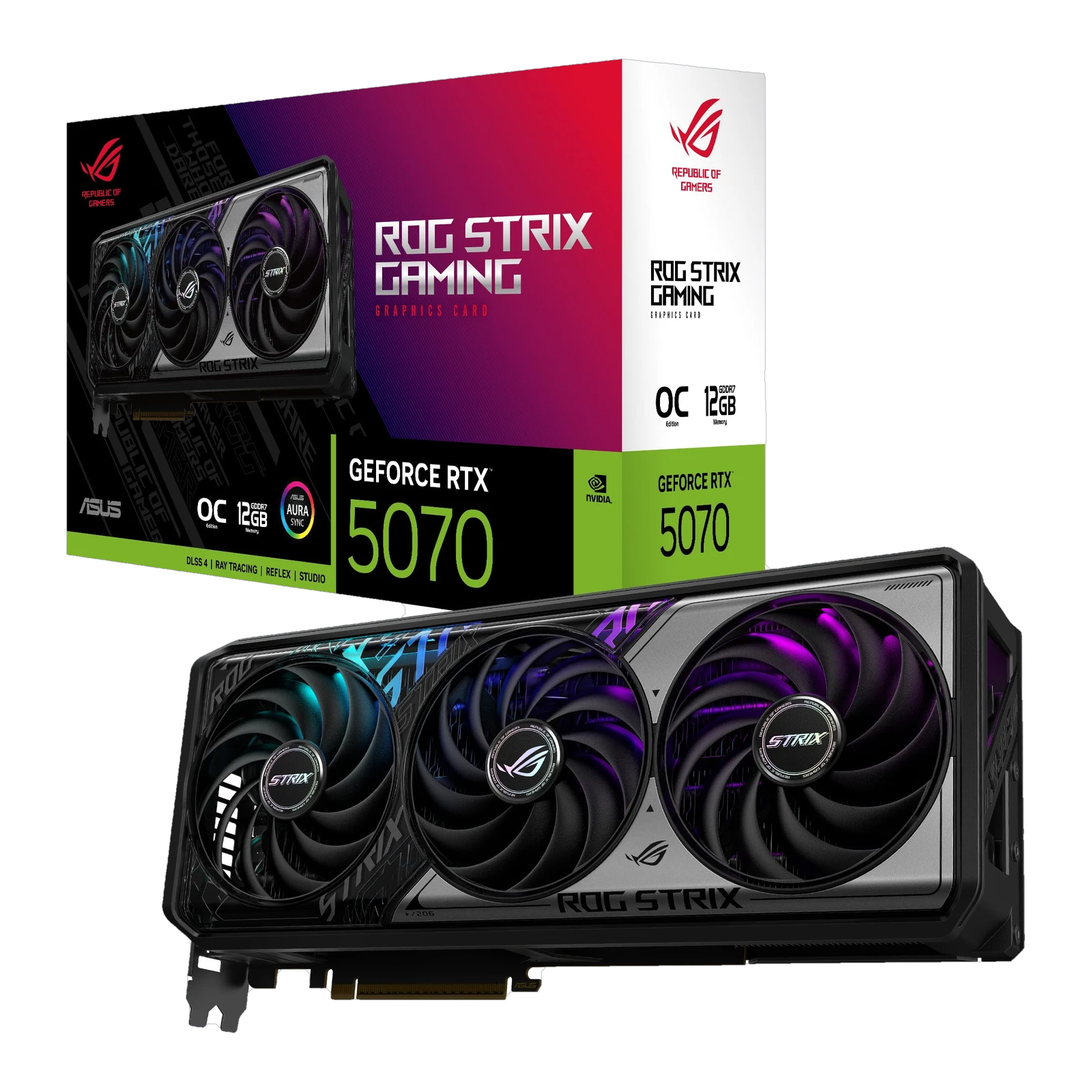 ASUS ROG Strix GeForce RTX 5070 12GB GDDR7 OC Edition