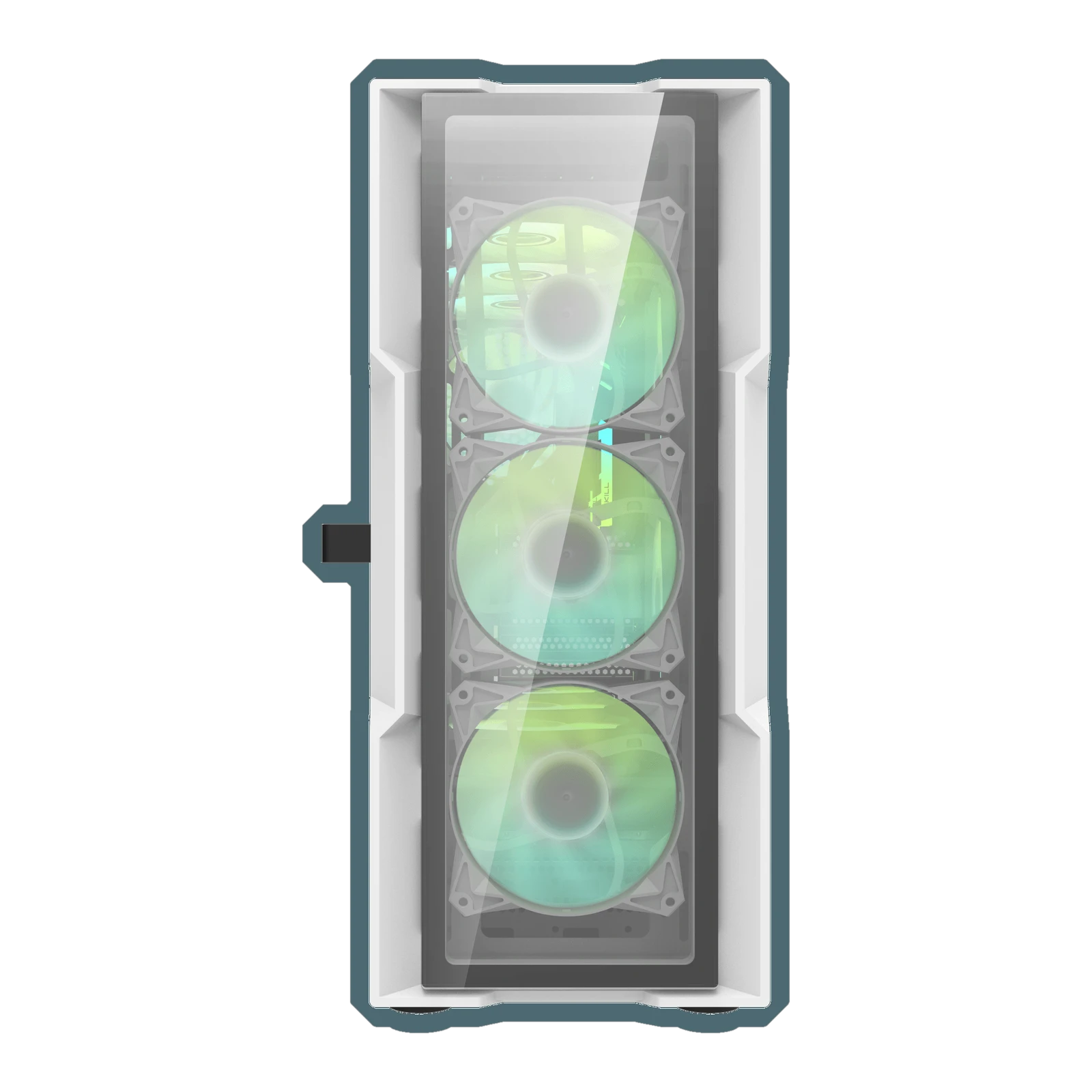 Darkflash DK431 Glass E - ATX PC Case - 4 ARGB Pre - installed Fans
