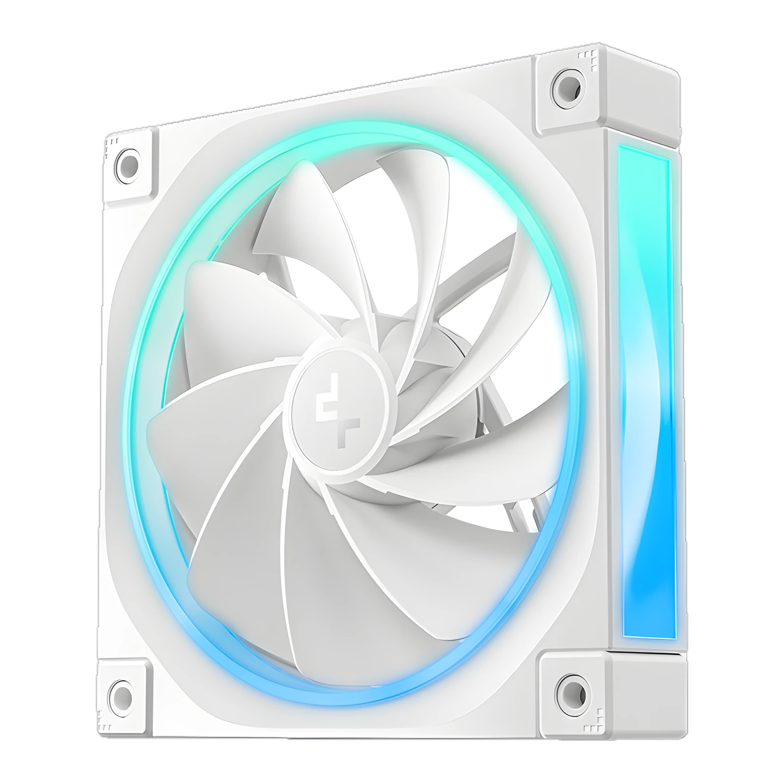 DEEPCOOL FAN FL12 (3xFan) WHITE ADD-RGB 120mm PWM Reverse - White