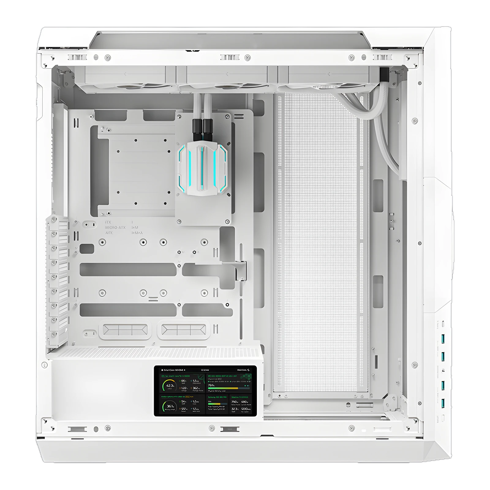 DEEPCOOL GENOME III CASE with LCD SCREEN