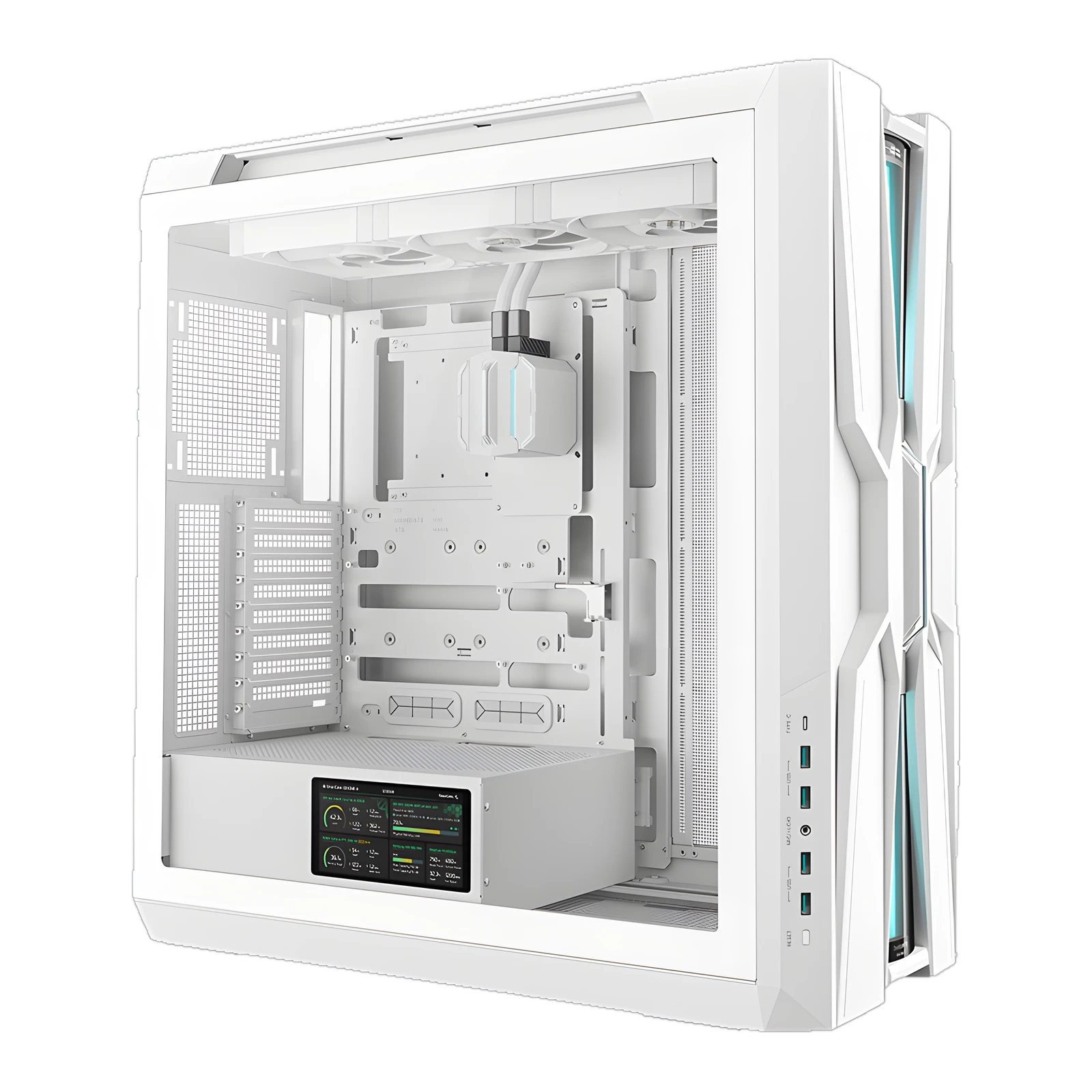 DEEPCOOL GENOME III CASE with LCD SCREEN