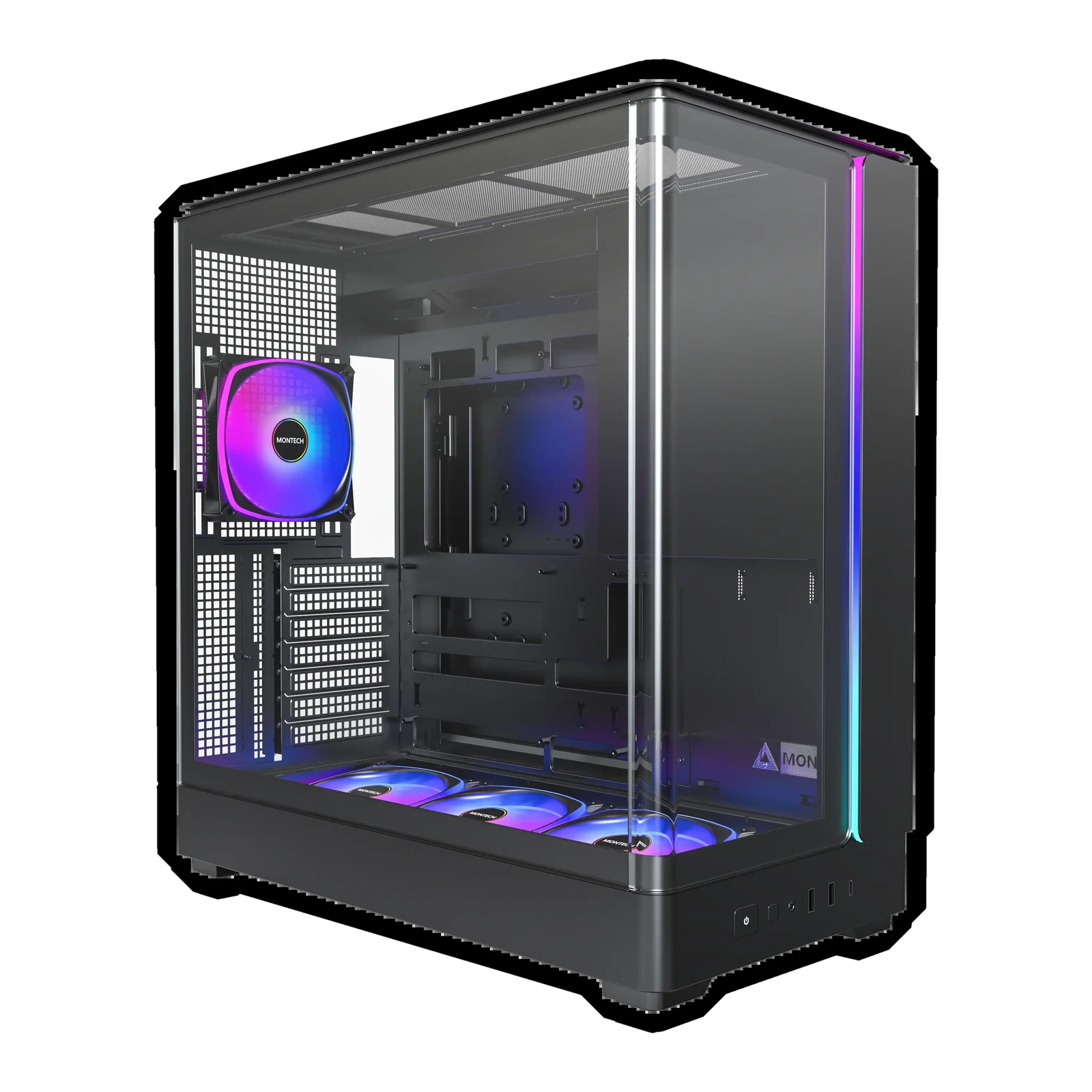 Montech KING 95 Pro Rose Gold (6 ARGB PMW Fans / ATX)