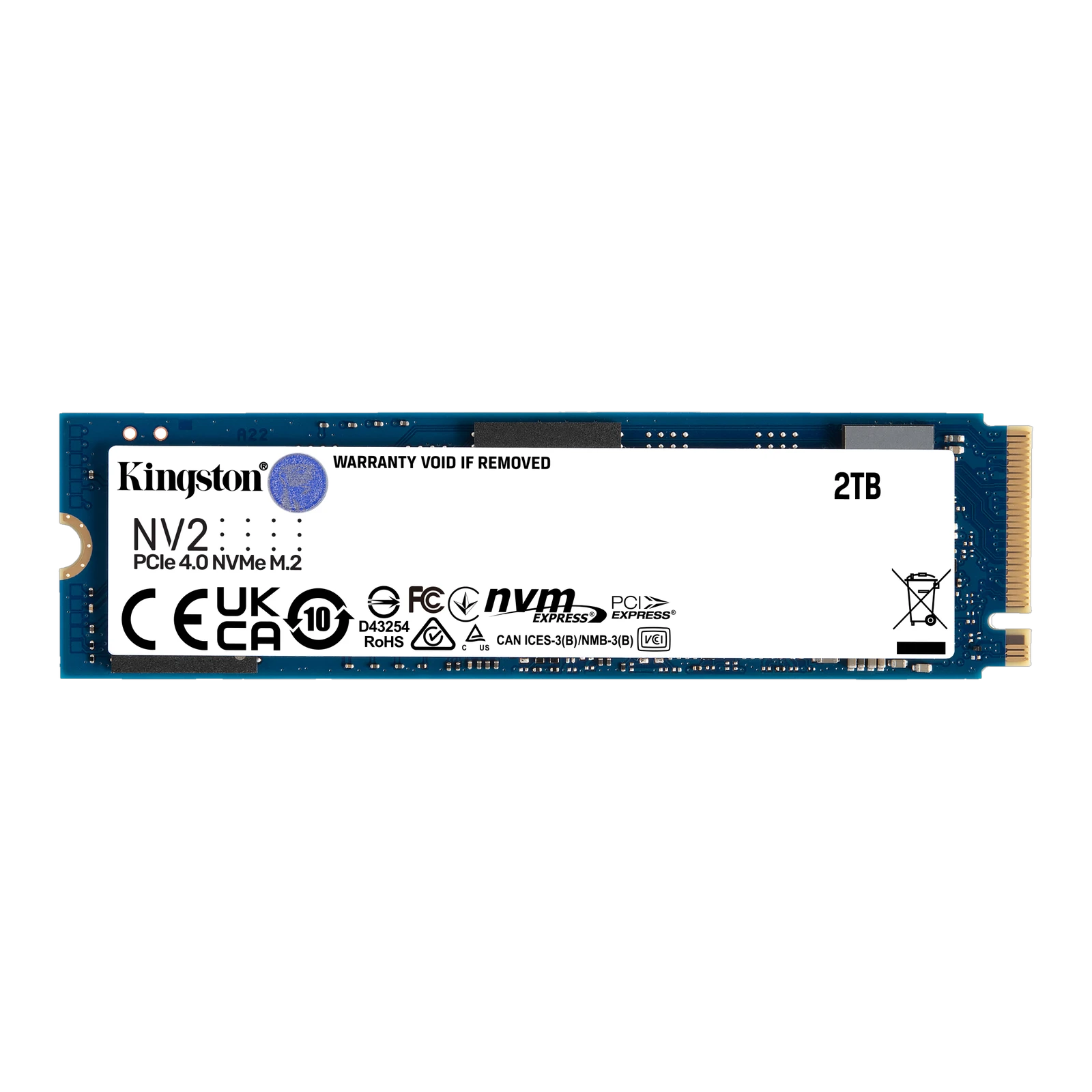 Kingston NV3 PCIe 4.0 NVMe SSD 2TB