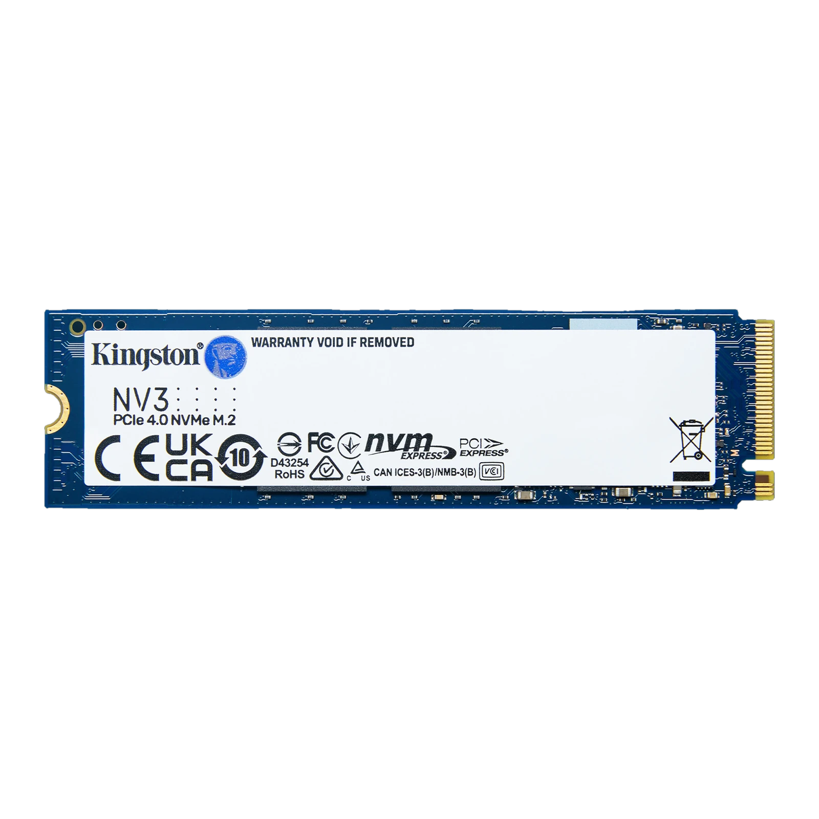 Kingston NV3 PCIe 4.0 NVMe SSD 500GB