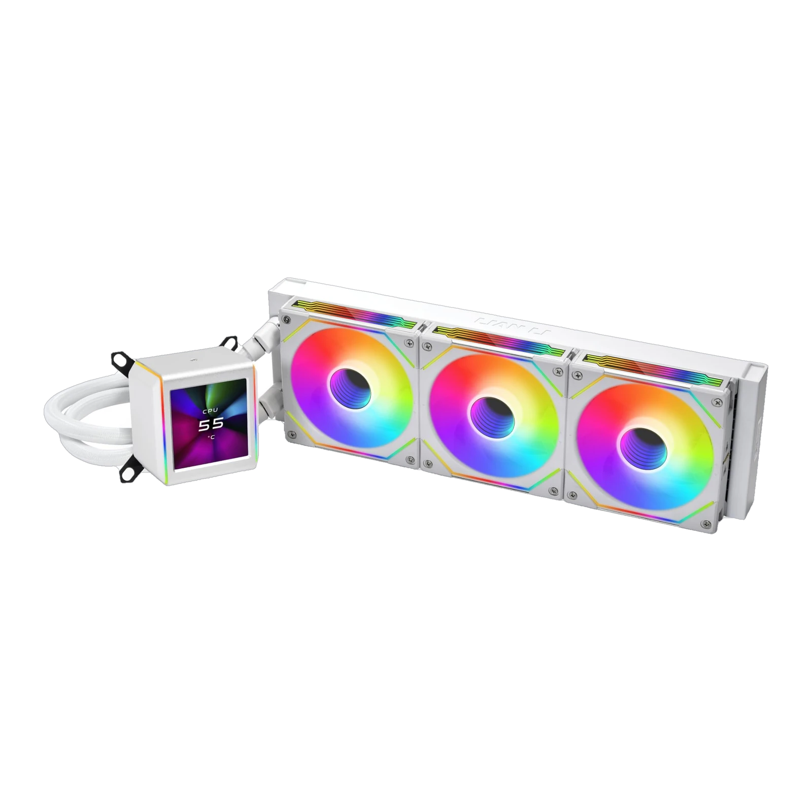 LIAN LI GA II Trinity SL-INF 240 RGB Liquid Cooler - White