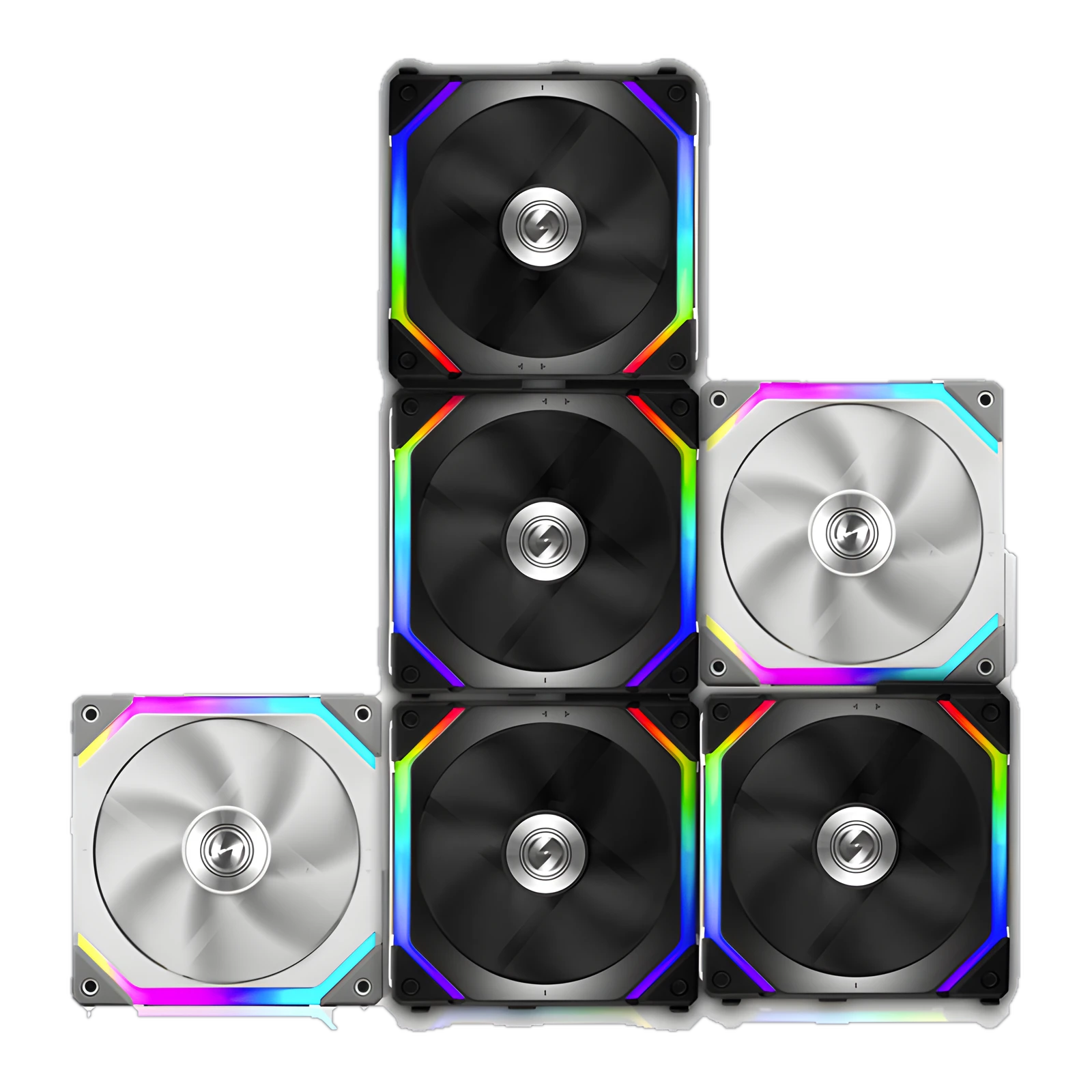 LIAN LI UNI FAN SL-INFINITY Wireless 120 (3pcs) with controller- White , Black