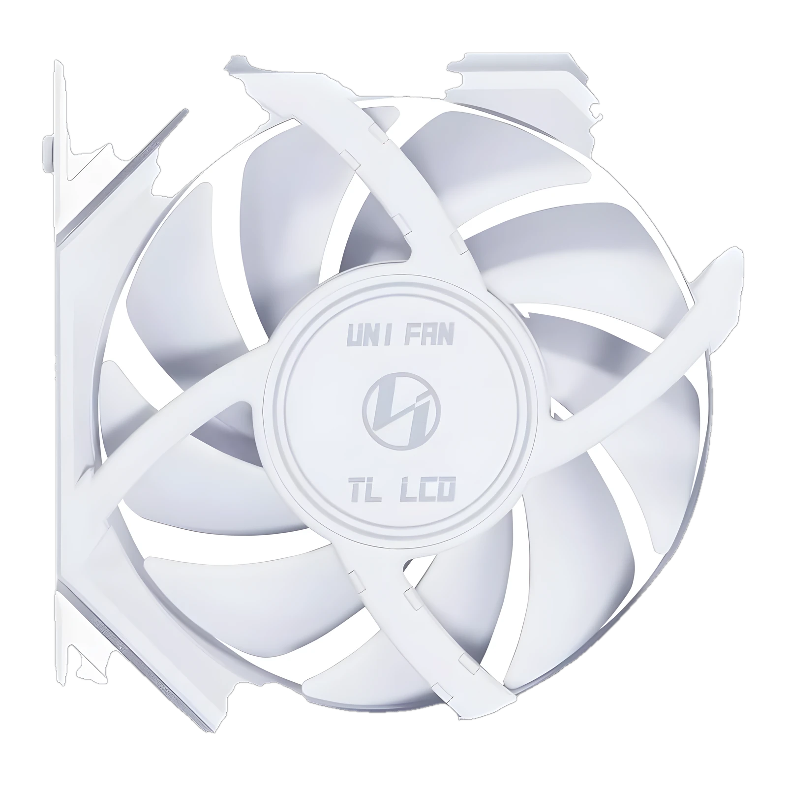 LIAN LI UNI FAN TL LCD 120 REVERSE BLADE White (1pc)