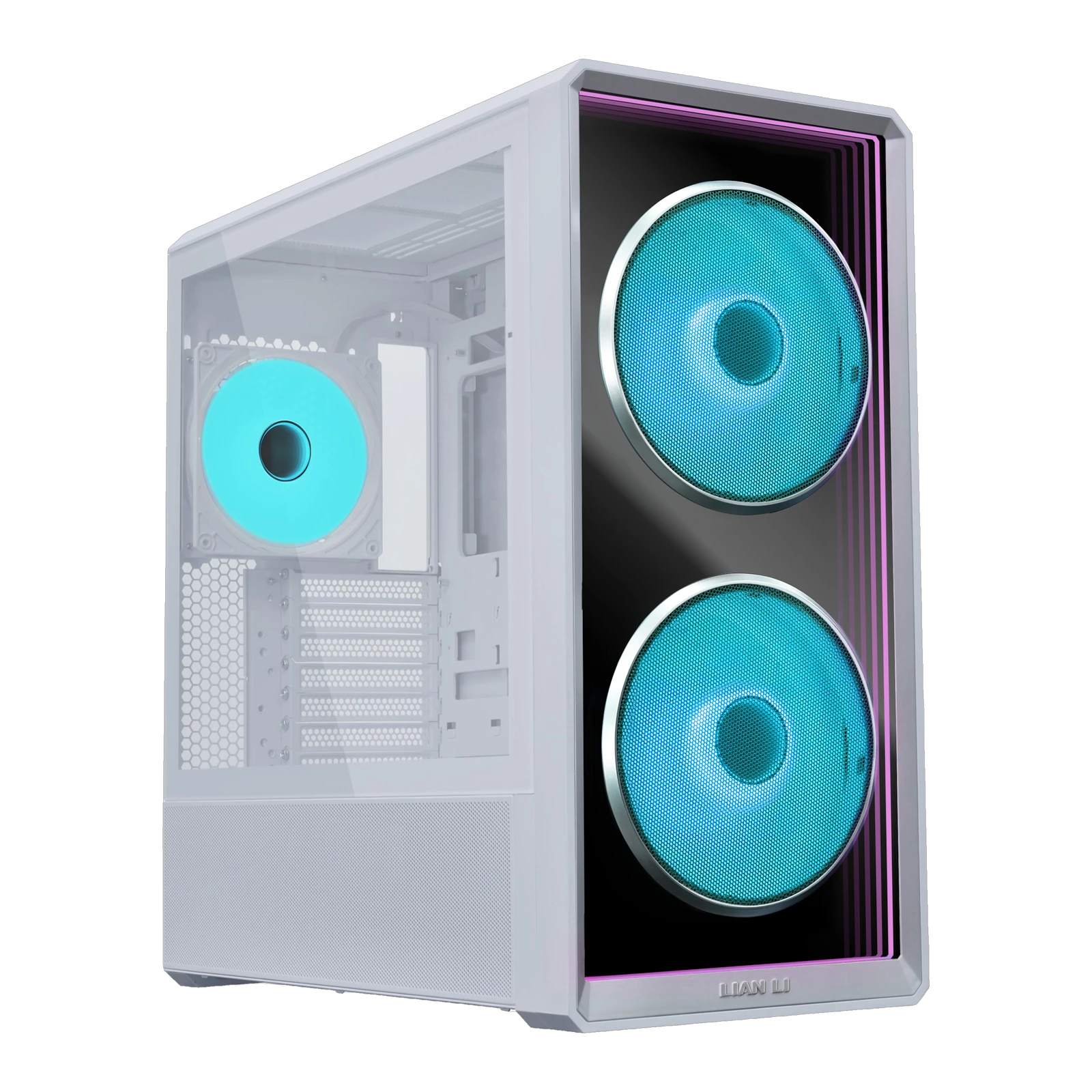 LIAN LI DAN case A3 MATX Black / White - White