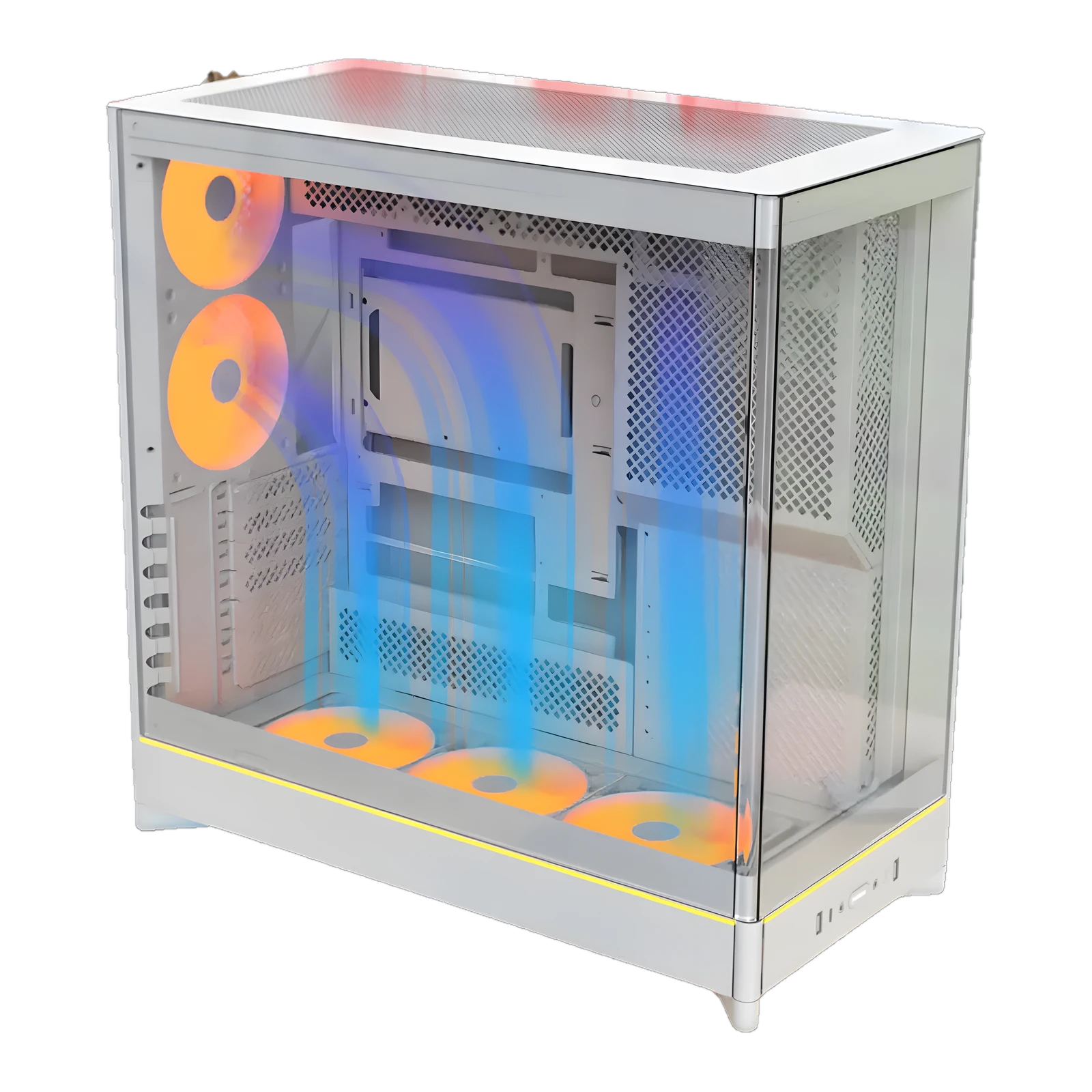 Montech HS02 Pro 5 ARGB PWM Fans / ATX - White