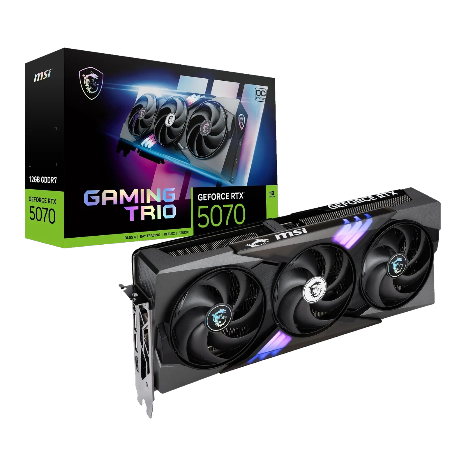 MSI GeForce RTX 5070 12GB GDDR7 Gaming Trio OC