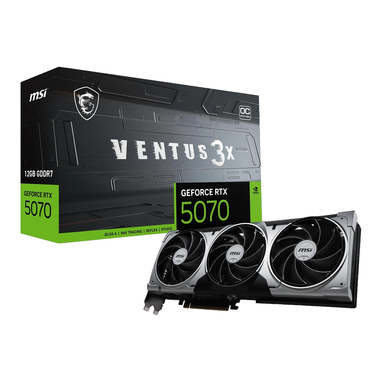 MSI GeForce RTX 5070 12GB GDDR7 Gaming Trio OC