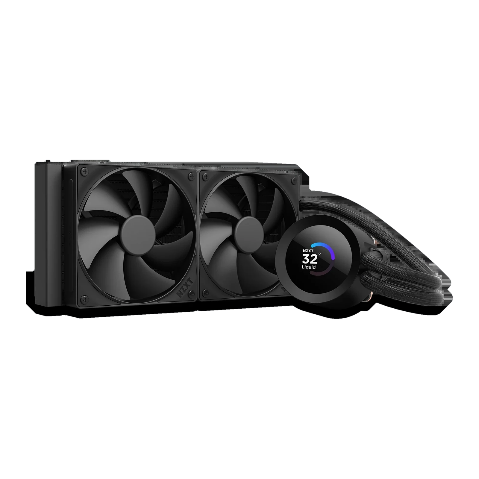 NZXT Kraken 240 RGB Black Liquid Cooler - Black