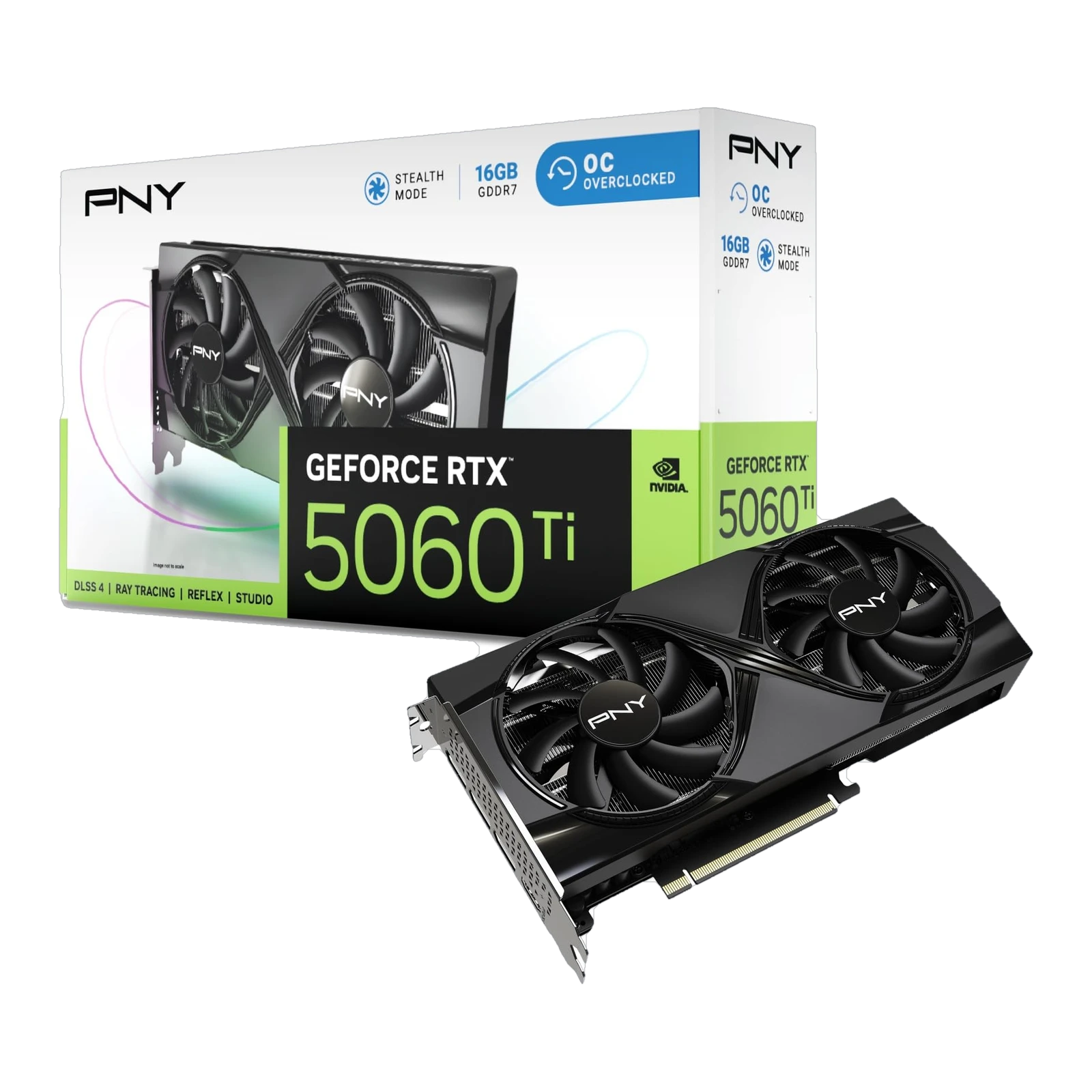 PNY GeForce RTX 5060 Ti 16GB GDDR7 OC Dual Fan