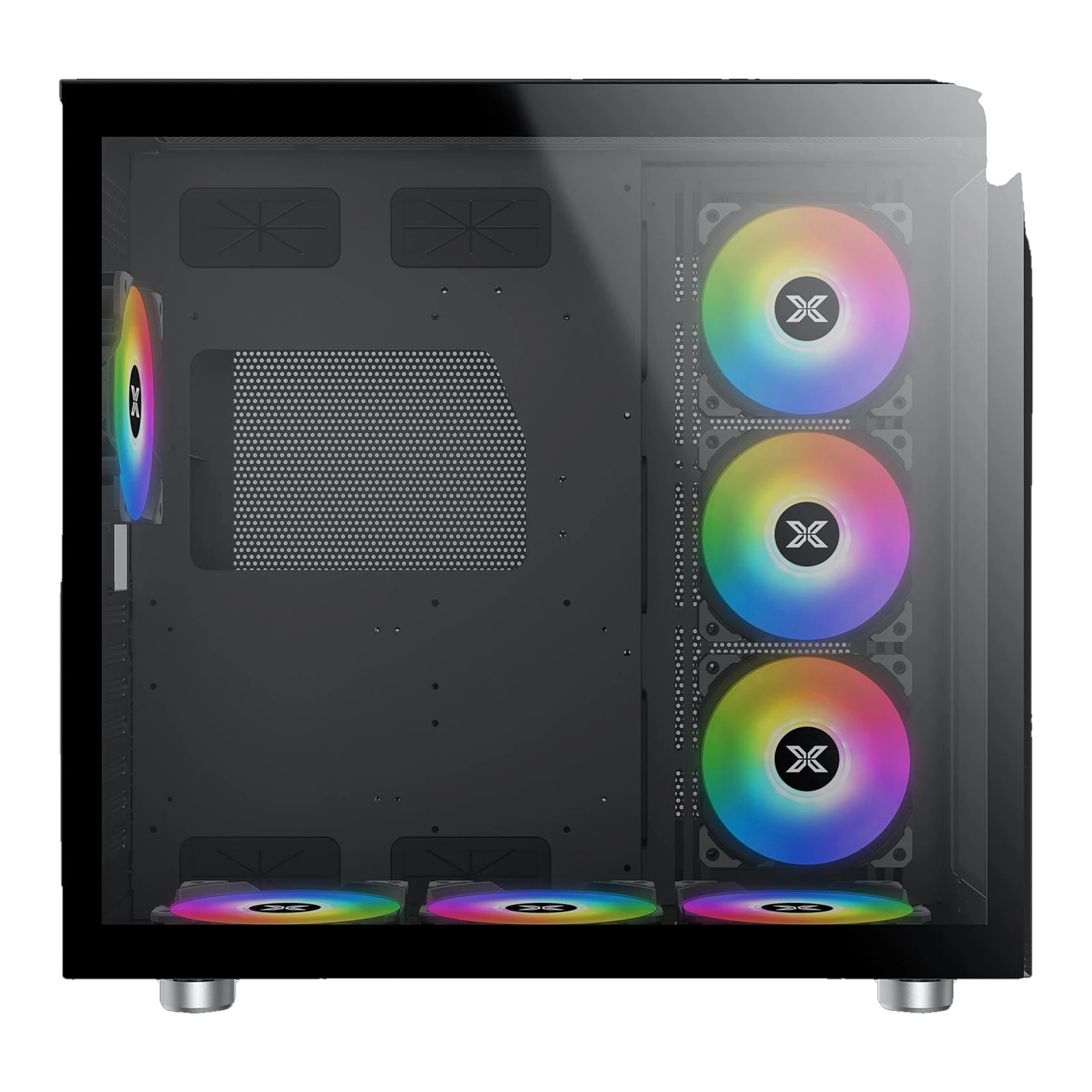 Xigmatek Aquarius Pro - ( 7 ARGB Fans installed )