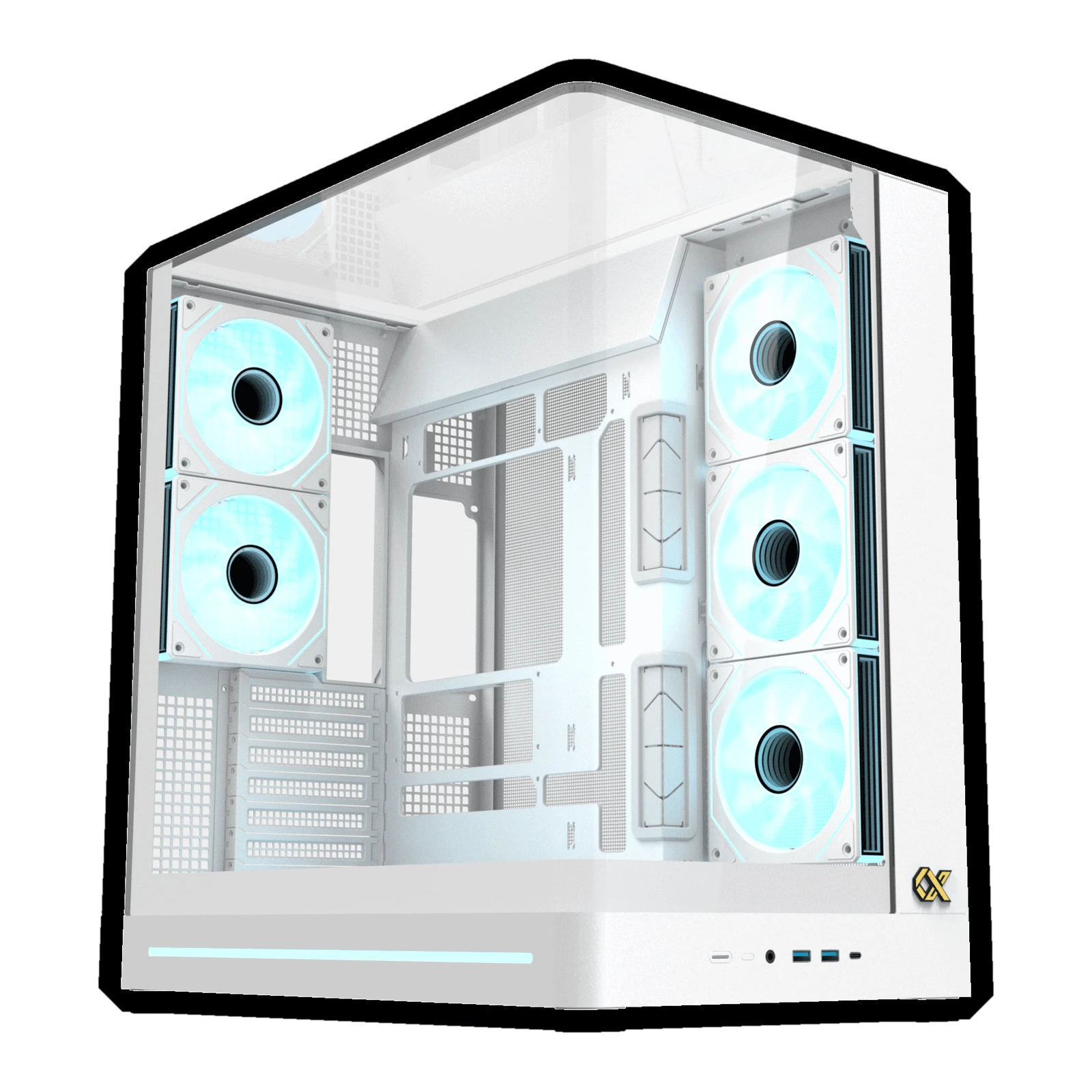 Xigmatek Pano Arctic - ( 7 ARGB Fans installed )